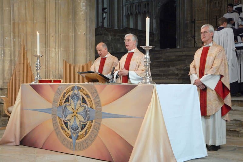 The All Seasons Altar Frontal for Canterbury Cathedral